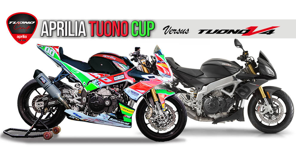Aprilia Tuono CUP vs Aprilia Tuono V4 1100 RR